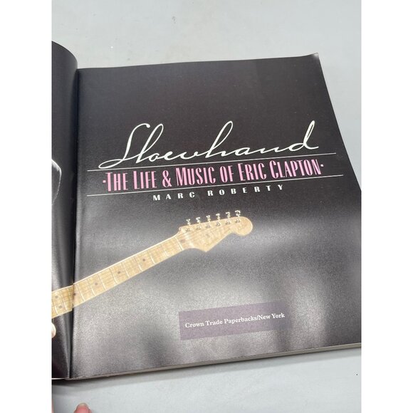 Slow hand book paperback copyright 1993 English Marc roberty 192 pages READ - Picture 5 of 8